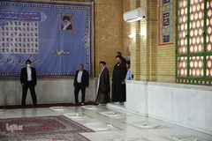 تجدید میثاق رئیس و کارکنان قوه قضائیه با آرمان های امام خمینی(ره)