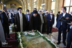 تجدید میثاق رئیس و کارکنان قوه قضائیه با آرمان های امام خمینی(ره)