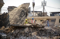 عملیات بازسازی مسجد تاریخی موصل «النوری» با مشارکت یونسکو