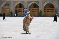 اقامه نماز جمعه قزوین بعد از وقفه چهار ماهه