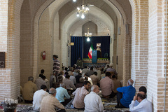 اقامه نماز جمعه قزوین بعد از وقفه چهار ماهه