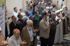 اقامه نماز جمعه قزوین بعد از وقفه چهار ماهه