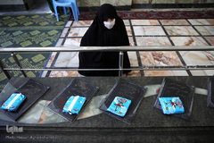 مزار شهدای گمنام دفاع مقدس در آستان مقدس امامزاده حسن(علیه السلام) از نوادگان امام حسن مجتبی(ع) 