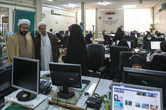 بازدید معاون فرهنگی جامعه المصطفی از تحریریه فارسی