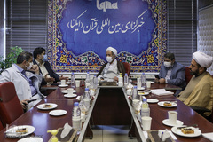 نشست مشترک مدیران دو ایکنا و جامعه المصطفی