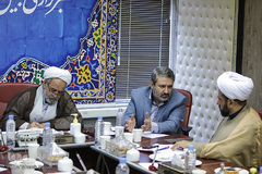 نشست مشترک مدیران دو ایکنا و جامعه المصطفی العالمیه