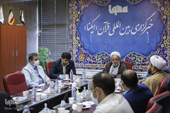 نشست مشترک مدیران دو ایکنا و جامعه المصطفی العالمیه 