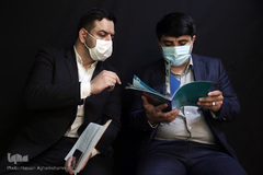 آیین مجازی اختتامیه نخستین جشنواره ملی شعر دانشجویی در استودیو «مبین» سازمان قرآنی دانشگاهیان کشور