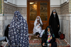 آذین بندی حرم مطهر رضوی در آستانه میلاد