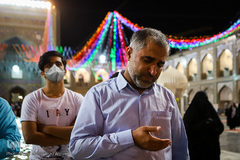 آذین بندی حرم مطهر رضوی در آستانه میلاد