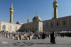 رزمایش اهدای 1000 سری جهزیه در حرم مطهر امام راحل