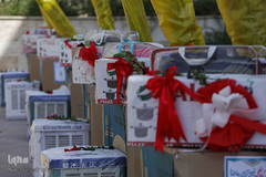 رزمایش اهدای 1000 سری جهزیه در حرم مطهر امام راحل