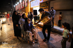 حال و هوای شب میلاد امام رضا(ع) در اهواز