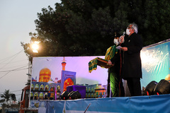 حال و هوای شب میلاد امام رضا(ع) در اهواز