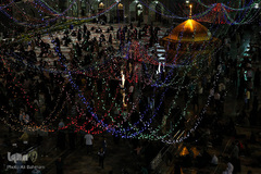 حرم امام رضا(ع) در شب میلاد مهربانش