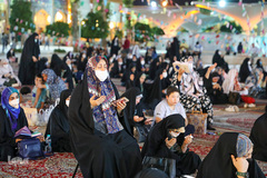 میلاد امام رضا در حرم شاهچراغ(ع)