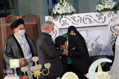 جشن میلاد امام رضا در امامزاده سیدجعفر محمد (ع) یزد‎