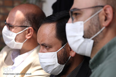 بازدید شیخ اکبری، مدیر شبکه قرآن و معارف سیما از پشت صحنه مجموعه تلویزیونی «یکی بود، یکی نبود»