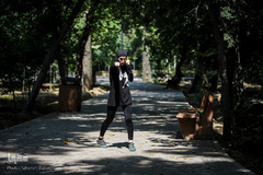 فصیحه سادات رادمنش، دانشجوی کارشناسی ارشد رفتار حرکتی دانشگاه علامه طباطبایی، فعالیت در رشته‌های ورزشی ووشو، کشتی آلیش و کیک بوکسینگ از سال ۹۱