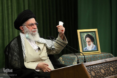 ارتباط تصویری نمایندگان مجلس با رهبر انقلاب