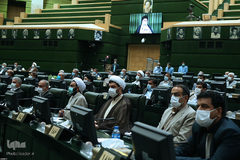 ارتباط تصویری نمایندگان مجلس با رهبر انقلاب