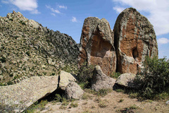 طبیعت ارتفاعات روستای مزرعه و قلعه شیور