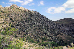 طبیعت ارتفاعات روستای مزرعه و قلعه شیور