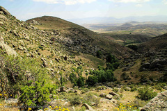 طبیعت ارتفاعات روستای مزرعه و قلعه شیور