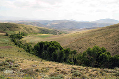 طبیعت ارتفاعات روستای مزرعه و قلعه شیور