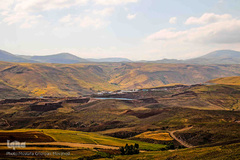 طبیعت ارتفاعات روستای مزرعه و قلعه شیور