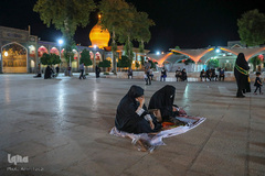 شاهچراغ ، سوگوار شهادت امام جواد (ع)