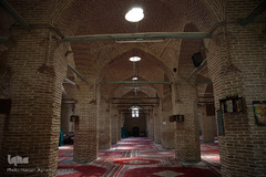 شبستان چهل‌ستون مسجد جامع(عتیق) ۱۰۰۰ساله تهران