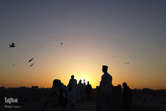 حجاج در بهشت بقیع