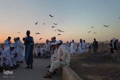 حجاج در بهشت بقیع