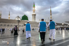 شوق زیارت حرم نورانی حضرت رسول(ص) در مدینه منوره