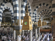 شوق زیارت حرم نورانی حضرت رسول(ص) در مدینه منوره