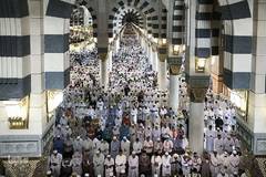 شوق زیارت حرم نورانی حضرت رسول(ص) در مدینه منوره