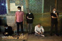 آخرین شب عزاداری ایام «مسلمیه» در حرم مطهر حضرت عبدالعظیم حسنی(ع)