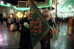 آخرین شب عزاداری ایام «مسلمیه» در حرم مطهر حضرت عبدالعظیم حسنی(ع)