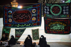 آخرین شب عزاداری ایام «مسلمیه» در حرم مطهر حضرت عبدالعظیم حسنی(ع)