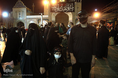 آخرین شب عزاداری ایام «مسلمیه» در حرم مطهر حضرت عبدالعظیم حسنی(ع)