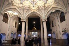 آخرین شب عزاداری ایام «مسلمیه» در حرم مطهر حضرت عبدالعظیم حسنی(ع)