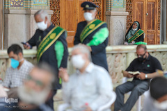 دعای عرفه در حرم مطهر شاهچراغ(ع) شیراز