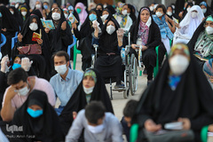 دعای عرفه در حرم مطهر شاهچراغ(ع) شیراز