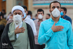 دعای عرفه در حرم مطهر شاهچراغ(ع) شیراز