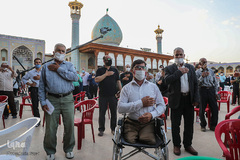 دعای عرفه در حرم مطهر شاهچراغ(ع) شیراز