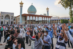 دعای عرفه در حرم مطهر شاهچراغ(ع) شیراز