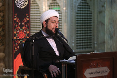 مراسم دعای عرفه در جوار کریمه اهل بیت