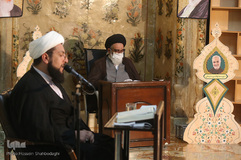 مراسم دعای عرفه در جوار کریمه اهل بیت