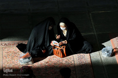 مراسم دعای عرفه در جوار کریمه اهل بیت